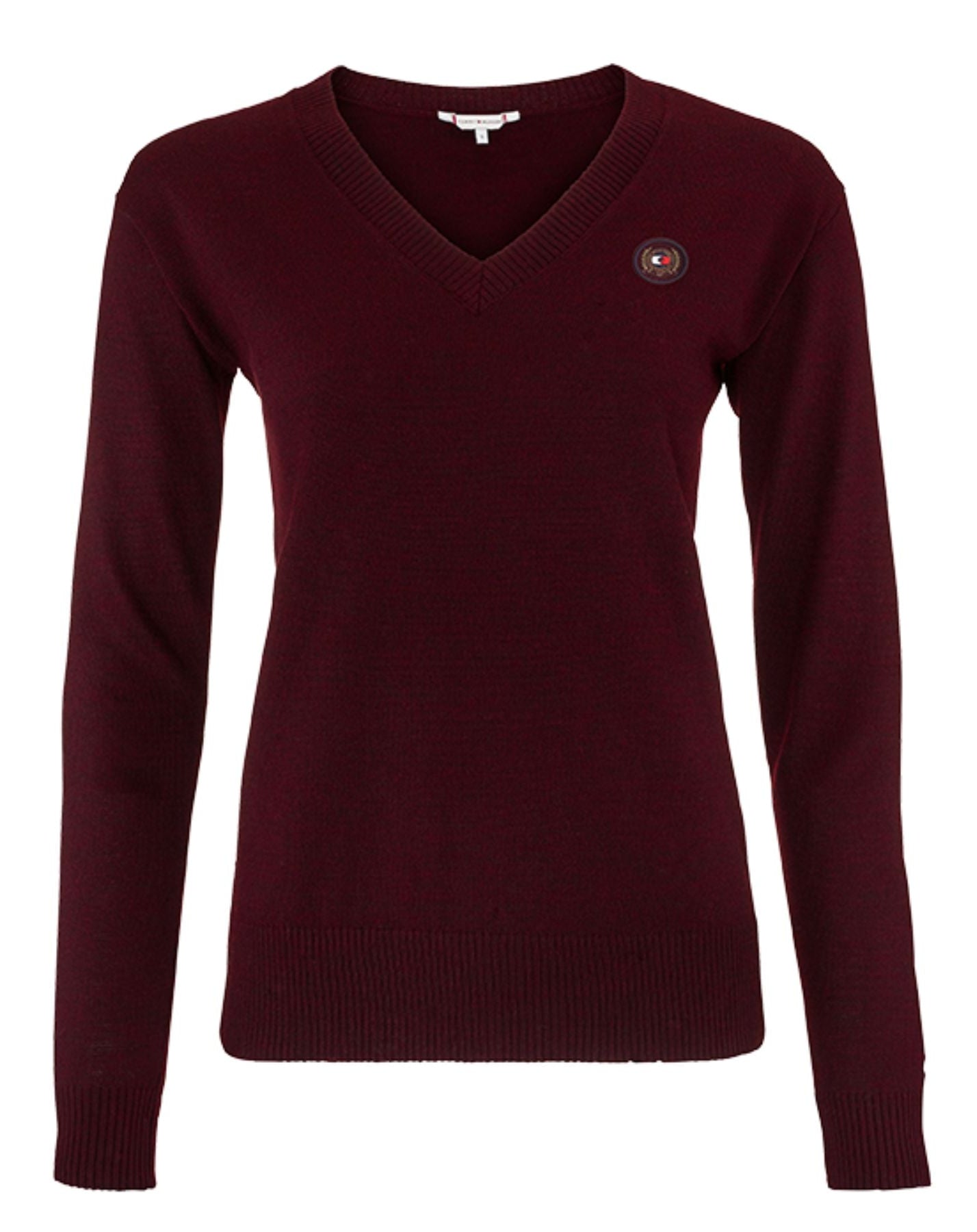 Tommy Hilfiger Equestrian Jumper Burgundy