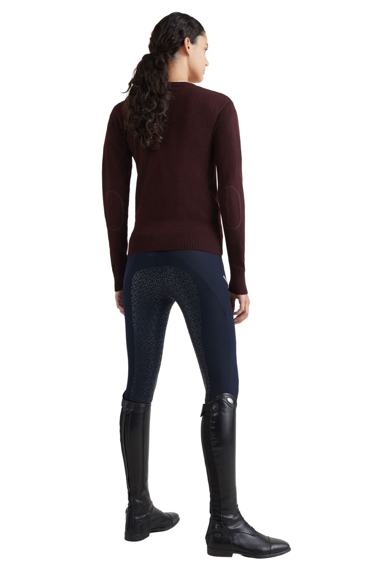 Tommy Hilfiger Equestrian Jumper Burgundy