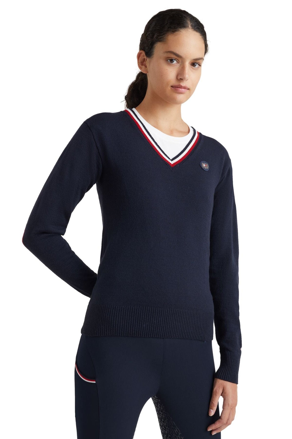 Tommy Hilfiger Equestrian Pullover Desert Sky