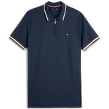 tommy hilfiger herren poloshirt performance blau 