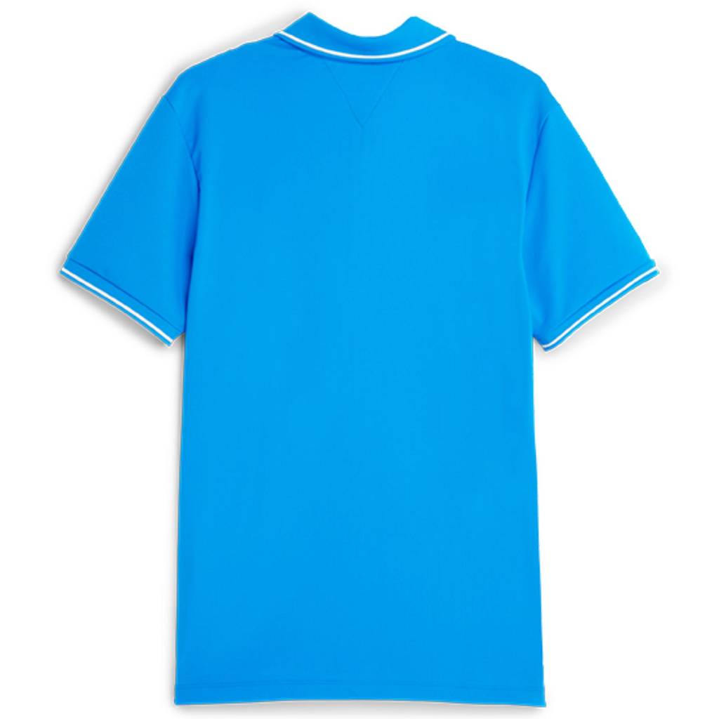 tommy hilfiger herren poloshirt performance blau hinten